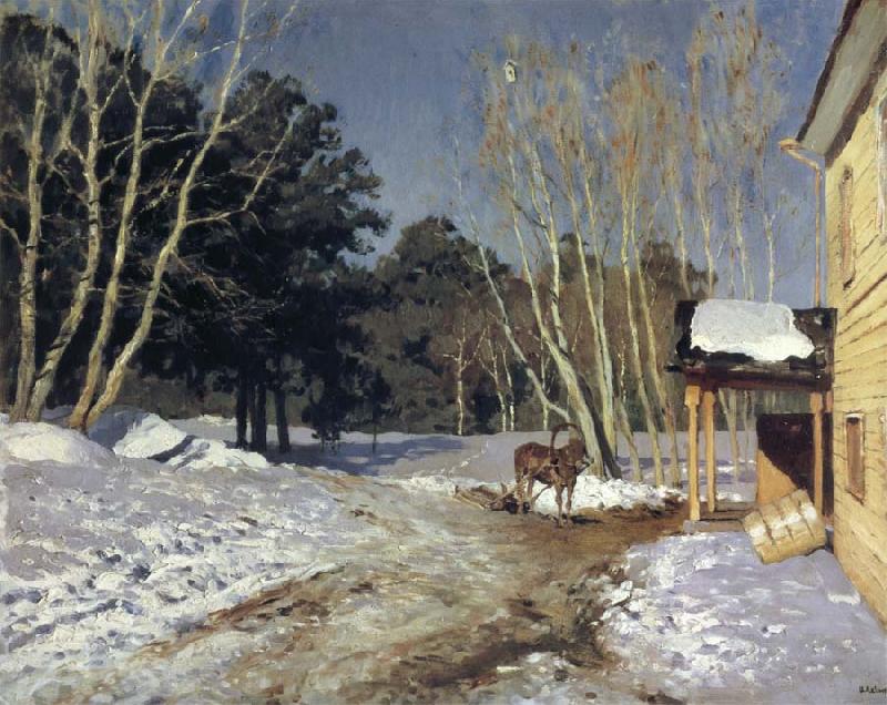 Levitan, Isaak March oil painting picture